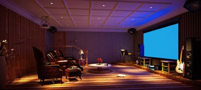 High-Definition Display and Audio Equipment